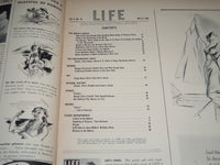 1939 MAY 8 LIFE MAGAZINE - COTTONS IN FASHION COVER - L 129