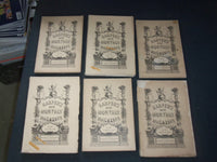 1880 HARPER'S MONTHLY MAGAZINE-LOT OF 13 ISSUES-NICE ILLUSTRATIONS & ADS-WR 466M