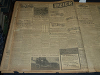 1908 NOVEMBER 8 THE BOSTON HERALD -HARVARD & DARTMOUTH FOOTBALL VICTORS - BH 245