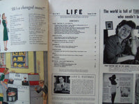 1942 JANUARY 19 LIFE MAGAZINE - NORTH ATLANTIC PATROL - L 270