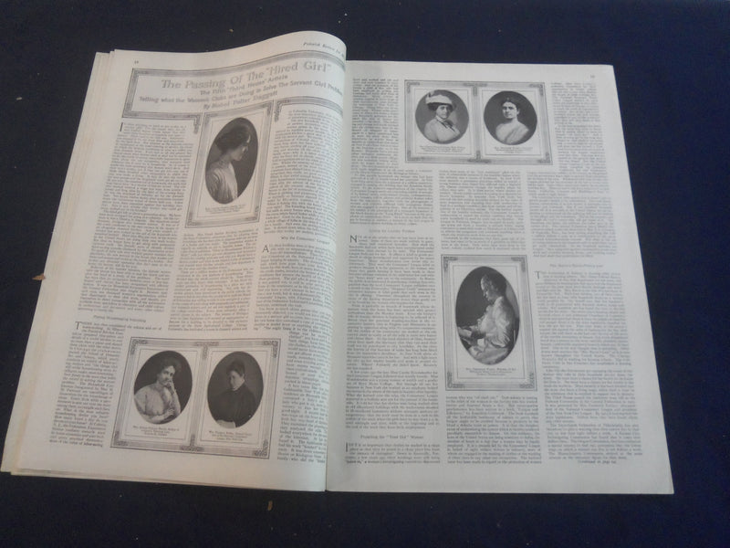 1914 MAY PICTORIAL REVIEW MAGAZINE - GREAT ILLUSTRATIONS - B 2801X