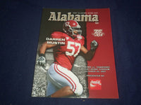 2007 OCT 20 UNIVERSITY OF ALABAMA VS UNIV. TENNESSEE FOOTBALL PROGRAM - ST 4879J