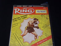 1955 DECEMBER THE RING MAGAZINE - CARMEN BASILIO FRONT COVER - E 4654