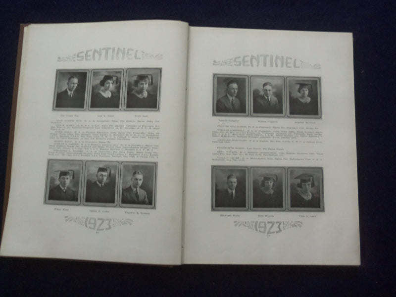 1923 SENTINAL UNIVERSITY OF MONTANA YEARBOOK - MISSOULA, MONTANA - YB 3102