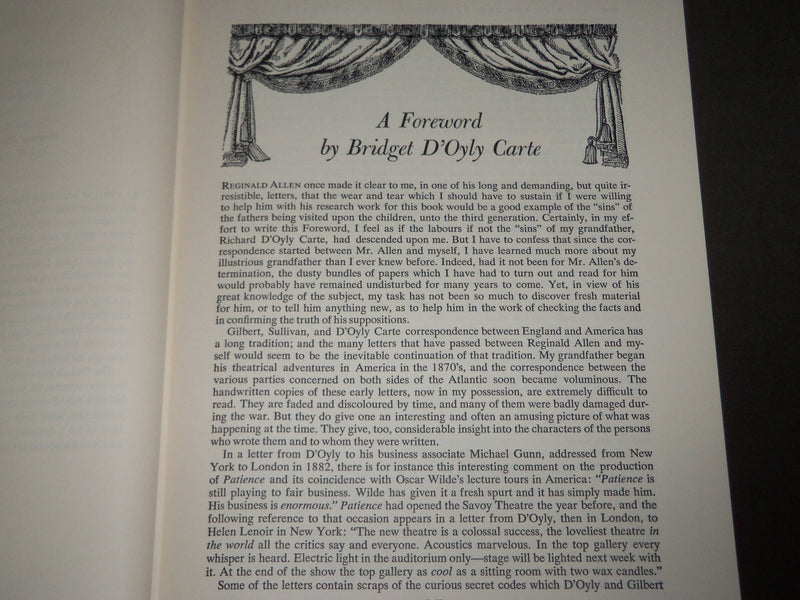 1958 THE FIRST NIGHT GILBERT & SULLIVAN BOXED SET - LIBRETTOS & OPERAS - KD 4872