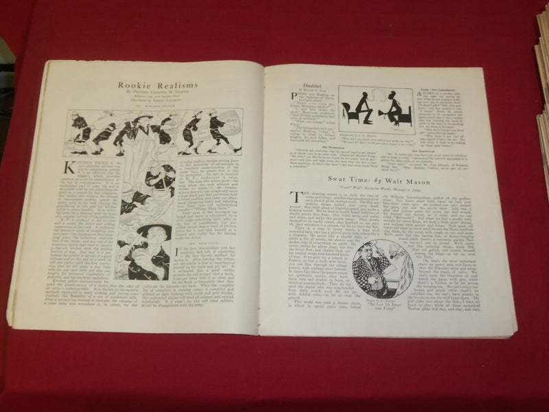 1918 JUNE 15 JUDGE MAGAZINE - AN ALL-AROUND ARMY MAN - ILLUSTRATIONS - B 6070