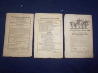 1868 JAN-SEP-NOV HOURS AT HOME MONTHLY MAGAZINE - LOT OF 3 - J 9796
