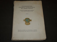 1942 VIGESIMOSEPTIMO CONGRESO INTERNACIONAL DE AMEICANISTAS VOLUME 1 - KD 3630