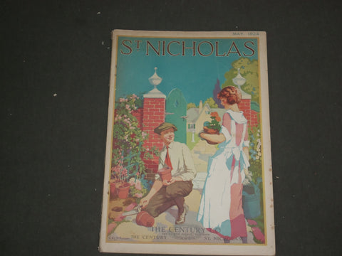 1924 MAY ST. NICHOLAS MAGAZINE - ILLUSTRATIONS, STORIES & ADS - B 4637