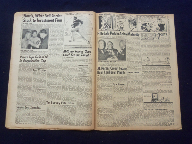 1959 JAN 31 NEW YORK DAILY NEWS NEWSPAPER - SEIZE BIRDLAND SUSPECT - NP 6753