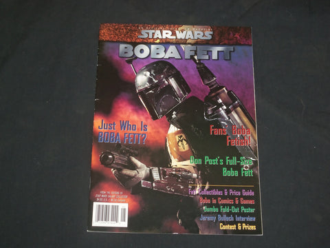 1998 STAR WARS BOBA FETT MAGAZINE - JUST WHO IS BOBA FETT? - B 4927