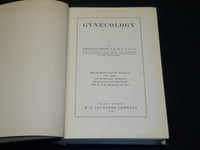 1916 GYNECOLOGY BOOK BY WILLIAM P. GRAVES M. D. - NICE ILLUSTRATIONS - KD 2755X