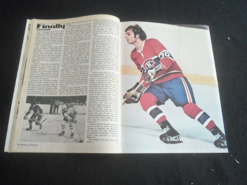 1975 MARCH HOCKEY ILLUSTRATED MAGAZINE - BOBBY CLARKE COVER - B 6235D