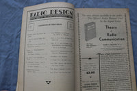1931 FALL RADIO DESIGN SOFTCOVER HANDBOOK - PILOT ALL-WAVE - K 322