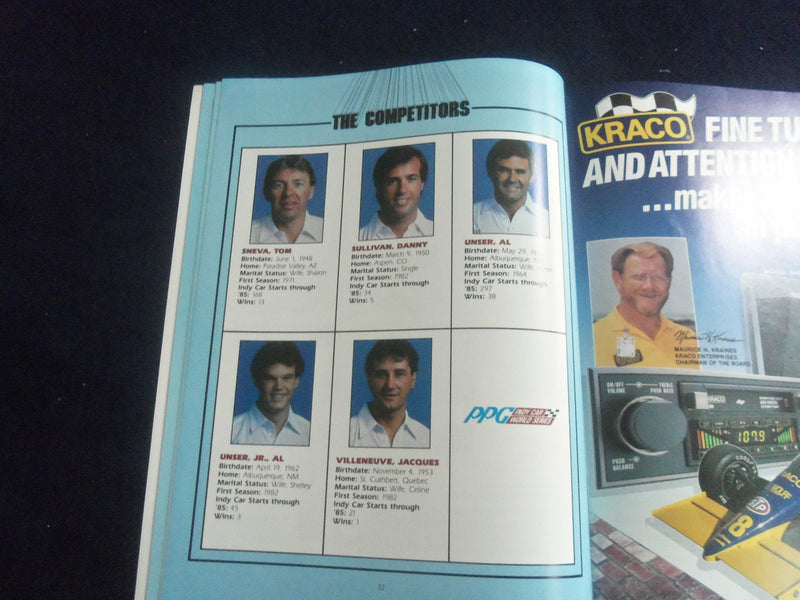 1986 SEPTEMBER 28 PEPSI-COLA 250 RACING PROGRAM- MICHIGAN INTERNATIONAL-SP 3929M