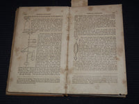 1836 ELEMENTS OF CHEMISTRY BOOK BY J. L. COMSTOCK, M. D. - 19TH EDITION - J 8121