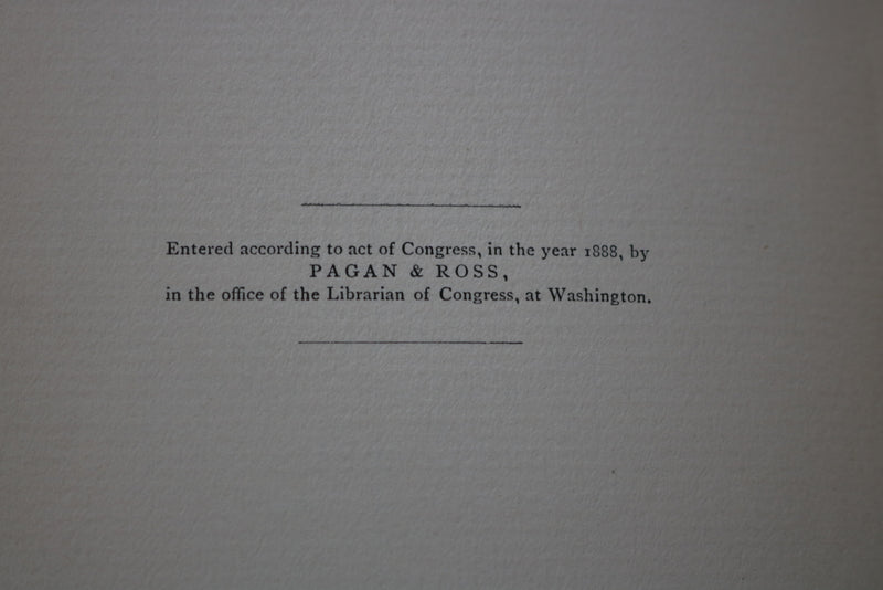 1889 SCOTTISH POETS IN AMERICA HARDCOVER BOOK BY JOHN ROSS - KD 9497