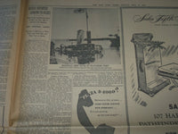 1940 MAY 19 NEW YORK TIMES - FRENCH CHECK DRIVE - GERMANS SWING WEST - NP 3610