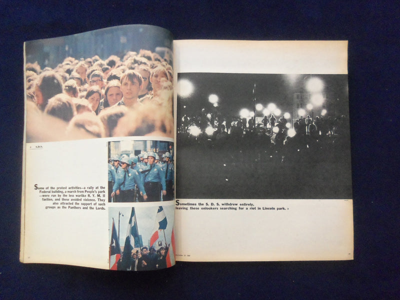 1969 NOVEMBER 23 CHICAGO TRIBUNE MAGAZINE SECTION -WEATHERMAN MILITANTS- NP 6375