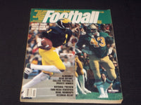 1981 STREET & SMITH'S COLLEGE FOOTBALL MAGAZINE - ANTHONY CARTER - E 7862