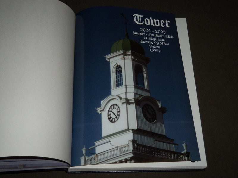 2005 TOWER RUMSON-FAIR HAVEN REGIONAL HIGH SCHOOL YEARBOOK - NEW JERSEY- YB 1489
