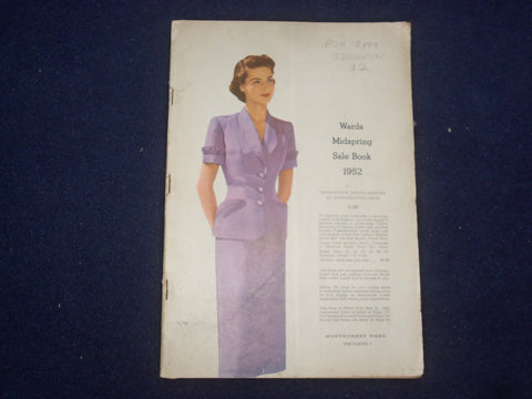 1952 MONTGOMERY WARD MIDSPRING SALE BOOK CATALOG-SOFTCOVER - CHICAGO, IL- J 9317