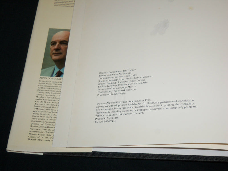 1998 THE BOOK OF THE ABASTO HARDCOVER BOOK BY JULIO TATAR - R 705B