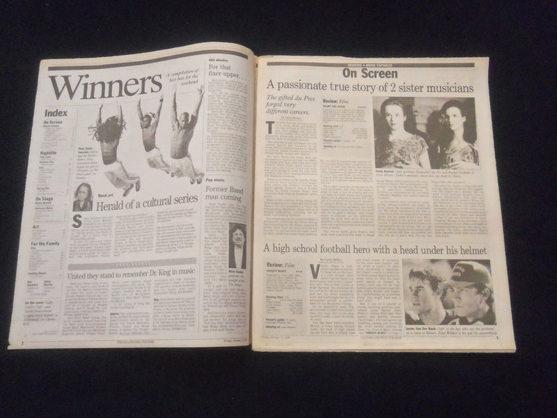 1999 JANUARY 15 PHILADELPHIA INQUIRER WEEKEND NEWSPAPER - EXOTIC FARE - NP 6156