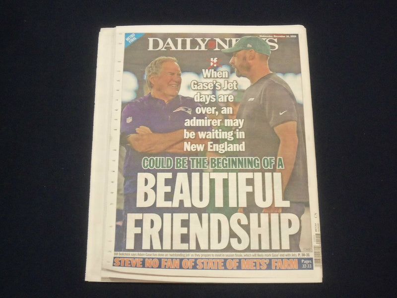 2020 DECEMBER 30 NEW YORK DAILY NEWS NEWSPAPER -MCCONNELL BLOCKS $2,000 PAYMENTS