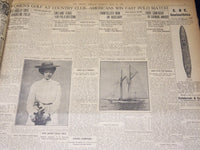 1909 MAY 18 THE BOSTON HERALD - DR. ELOT RETIRES LOWELL PRESIDENT - BH 403
