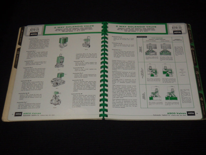 1950'S AUTOMATIC SWITCH CO. SOLENOID VALVES CATALOG NO. 26 -NEW JERSEY- KD 3912R