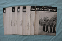 1945 AMERICAN BOWMAN-REVIEW MAGAZINE - LOT OF 11 - O 3751