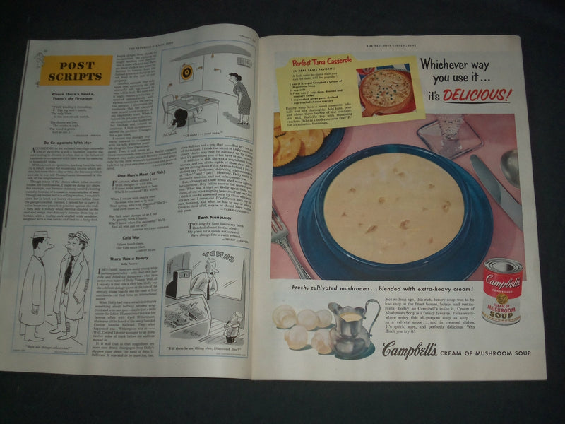 1953 FEBRUARY 7 THE SATURDAY EVENING POST MAGAZINE - ILLUSTRATED COVER- SP 2479Q