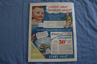 1940 AUGUST MCCALL'S MAGAZINE - PENNY SERENADE BY MARTHA CHEAVENS - SP 4786A