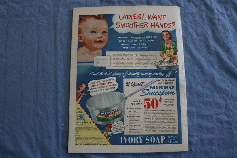 1940 AUGUST MCCALL'S MAGAZINE - PENNY SERENADE BY MARTHA CHEAVENS - SP 4786A