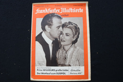 1952 OCTOBER 19 FRANKFURTER ILLUSTRIERTE MAGAZINE - GARY COOPER COVER - E 25102