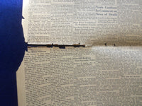 1945 APRIL 13 NEW YORK HERALD TRIBUNE NEWSPAPER-PRES ROOSEVELT IS DEAD - NP 6463
