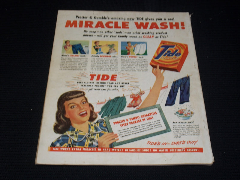 1949 APRIL MCCALL'S MAGAZINE - NICE COLOR COVERS & ADS - E 1087