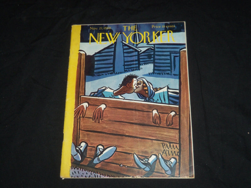 1948 NOVEMBER 29 THE NEW YORKER MAGAZINE - ILLUSTRATED COVER - NY 239