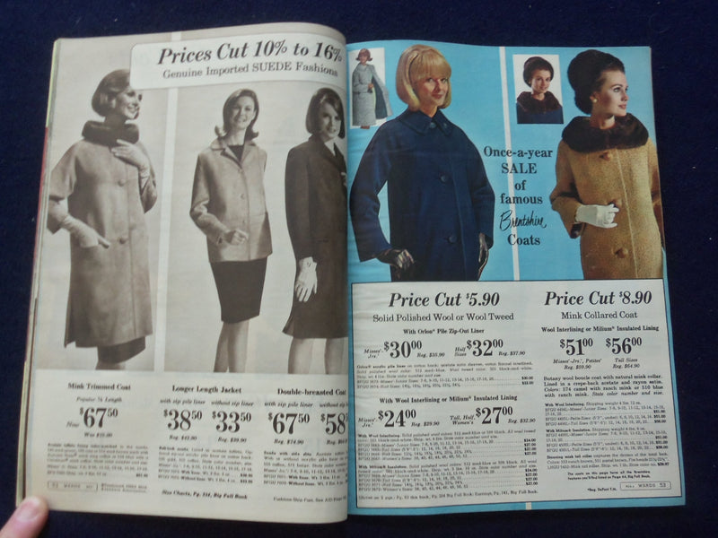 1967 WINTER MONTGOMERY WARD CATALOG - CHICAGO, ILLINOIS - J 8479