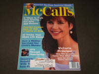 1992 AUGUST MCCALL'S MAGAZINE - VICTORIA PRINCIPAL COVER - B 2968