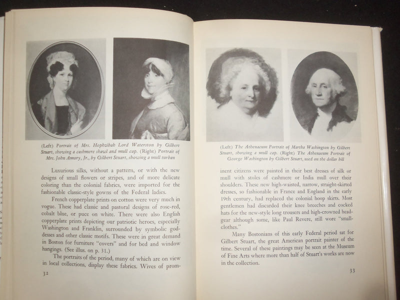 1961 THE BOOK OF BOSTON THE FEDERAL PERIOD HARDCOVER BOOK-MARJORIE ROSS- KD 9229