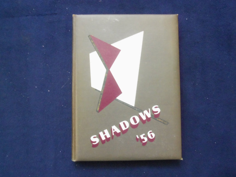 1956 SHADOWS HENRY B. WHITEHORNE HIGH SCHOOL YEARBOOK - VERONA, NJ - YB 3020
