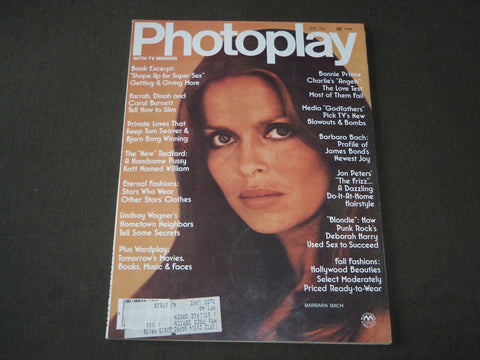 1977 OCTOBER PHOTOPLAY MAGAZINE - BARBARA BACH COVER - CW 966