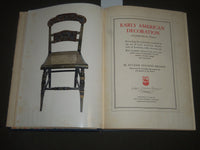 1940 EARLY AMERICAN DECORATION BY ESTHER STEVENS BRAZER BOOK - KD 4348