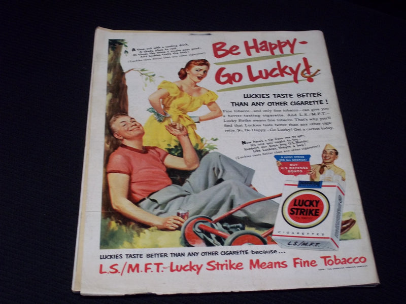 1951 JULY 31 LOOK MAGAZINE - VINSON DIETRICH MUSIAL FRONT COVER - E 20284