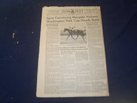 1969 AUGUST 11 THE DAILY RACING FORM - FAST HILARIOUS NEVER HEADED - NP 2534N