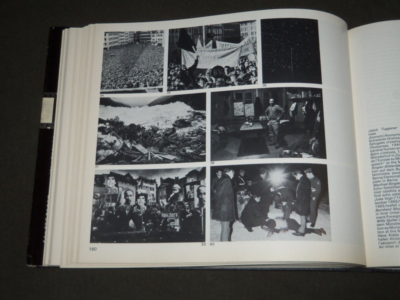 1974 PHOTOGRAPHIE IN SWITZERLAND 1840 TO TODAY BOOK - FRENCH & GERMAN - KD 3772