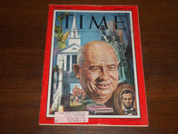 1959 SEPTEMBER 28 TIME MAGAZINE - NIKITA KRUSHCHEV COVER - T 1709