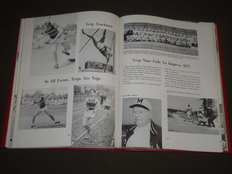 1959 TERRAPIN UNIVERSITY OF MARYLAND COLLEGE YEARBOOK - GREAT PHOTOS - YB 1161